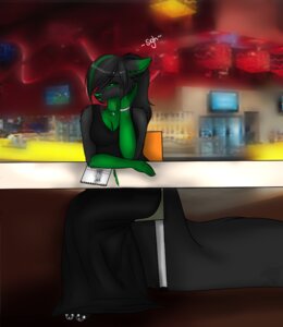 Rating: Safe Score: 0 Tags: abstract_background anthro arcanafox bar biped black_hair bracelet canid canine clothing counter digital_drawing_(artwork) digital_media_(artwork) drawing_(object) drawing_in_a_drawing dress e621 female floppy_ears green_eyes green_hair green_markings green_nose hair jewelry mammal markings multicolored_hair necklace notebook pencil_(object) pub simple_background sitting solo text two_tone_hair User: bunchy7s Rating: Safe Score: 0 Tags: abstract_background anthro arcanafox bar biped black_hair bracelet canid canine clothing counter digital_drawing_(artwork) digital_media_(artwork) drawing_(object) drawing_in_a_drawing dress e621 female floppy_ears green_eyes green_hair green_markings green_nose hair jewelry mammal markings multicolored_hair necklace notebook pencil_(object) pub simple_background sitting solo text two_tone_hair User: bunchy7s