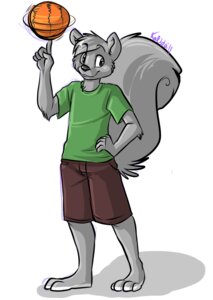 Rating: Safe Score: 0 Tags: 4_toes 5_fingers anthro ball_on_finger barefoot biped black_nose bottomwear buckteeth clothed clothing e621 feet fingers fully_clothed fur gesture grey_body grey_fur grey_hair hair hand_gesture hand_on_hip looking_at_viewer male mammal motion_blur pupspace raised_finger raised_index_finger raised_tail rodent sciurid shirt short_hair shorts simple_background smile solo standing t-shirt tail teeth toes toony topwear tree_squirrel white_background User: bunchy7s