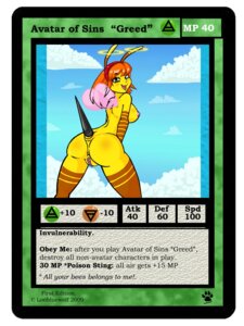 Rating: Explicit Score: 0 Tags: 2009 3:4 antennae_(anatomy) anthro anus arthropod bee big_breasts big_butt biped blush body_blush border breast_blush breasts butt butt_blush butt_pose card card_template cloud copyright_symbol day digital_media_(artwork) e621 english_text extended_arms female fur genitals greed green_eyes hair halo head_turned hi_res hymenopteran insect insect_wings leaning leaning_forward lonbluewolf long_hair looking_at_viewer looking_back looking_back_at_viewer nipples non-mammal_breasts non-mammal_nipples nude open_mouth open_smile orange_hair outside pose presenting presenting_hindquarters rear_view seven_deadly_sins sky small_wings smile solo standing stinger straight_legs symbol text tongue trading_card trading_card_template vulva watermark white_border wide_hipped_female wide_hips wide_stance wings User: bunchy7s