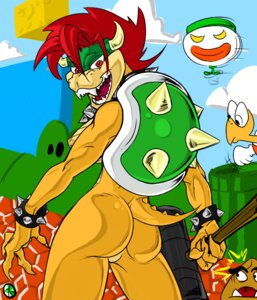 Rating: Questionable Score: 0 Tags: anthro bowser breasts butt crossgender e621 fangs female goomba group hammer horn kiseki-haisha koopa koopa_clown_car mario_bros mtf_crossgender nintendo nipples non-mammal_breasts non-mammal_nipples nude rape_face reptile scalie teeth tools weapon User: bunchy7s