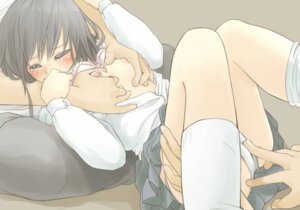 Rating: Explicit Score: 0 Tags: bra bra_lift breast_grab breasts closed_eyes copyright_request endured_face female fingering flat_chest footwear hand_over_mouth hebi_hachi lingerie lying panties rule34 skirt skirt_lift socks tears underwear User: bunchy7s