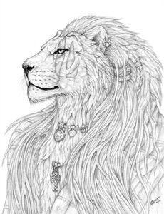 Rating: Safe Score: 0 Tags: 2009 anthro black_nose bodypaint braided_hair celtic celtic_cross celtic_knot chieftain christian_cross christian_symbol christianity cross cross_necklace e621 ear_piercing felid graphite_(artwork) hair jewelry lion male mammal mane medallion mixed_media monochrome necklace pantherine pen_(artwork) pendant piercing religion religious_symbol simple_background simul solo traditional_media_(artwork) whiskers white_background User: bunchy7s