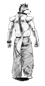 Rating: Safe Score: 0 Tags: 5_fingers alternative_fashion anthro bare_back barefoot beaugilliam biped black_and_white black_collar bottomwear bracelet canid canine canis clothed clothing collar cross denim denim_bottomwear denim_clothing domestic_dog e621 feet fingers fist frown greyscale hair jeans jewelry langdon_marston looking_at_viewer looking_back looking_back_at_viewer male mammal monochrome muscular muscular_anthro muscular_male oversized_bottomwear oversized_clothing oversized_pants pants punk rear_view short_hair simple_background solo spiked_bracelet spikes spiky_hair standing studded_collar studs tail tattoo text thong thong_straps topless underwear white_background User: bunchy7s