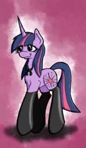 Rating: Safe Score: 0 Tags: 2013 clothing cutie_mark dunnowhattowrite e621 equid equine female feral friendship_is_magic fur hair hasbro horn legwear mammal multicolored_hair my_little_pony mythological_creature mythological_equine mythology purple_body purple_eyes purple_fur purple_hair ribbons solo stockings twilight_sparkle_(mlp) two_tone_hair unicorn User: bunchy7s