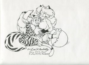 Rating: Questionable Score: 0 Tags: 2011 age_difference anthro big_breasts black_and_white breasts canid canine danny_(bluewulv) duo e621 eric_schwartz female fox fur hair in_heat kneeling larger_female long_hair looking_at_viewer male mammal mephitid monochrome naturally_censored nipple_tuft nude sheila_vixen simple_background size_difference sketch skunk smaller_male tail tongue tuft white_background young young_anthro zig_zag User: bunchy7s