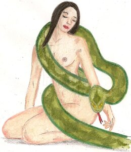 Rating: Explicit Score: 0 Tags: 2girls bellatrix_lestrange breasts brown_hair closed_eyes color crayon_(artwork) duo female female_only green_skin hair harry_potter interspecies kneeling light-skinned_female light_skin lipstick long_hair nagini nipples nude nude_female nudity red_lipstick red_tongue rule34 side_view slytherin straight_hair sweetlemmon tongue tongue_out white_background witch_(harry_potter) yellow_eyes yuri zoophilia User: bunchy7s