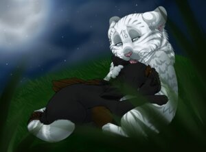 Rating: Safe Score: 0 Tags: 1_wing ambiguous_gender bodily_fluids canid canine canis chibi comfort detailed_background duo e621 felid feral grass jewelry kintari leucistic licking mammal night pantherine plant quadruped sad sky star starry_sky tail tears tiger tongue tongue_out toony tora_(toradoshi) toradoshi watermark wings wolf User: bunchy7s