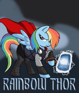 Rating: Safe Score: 0 Tags: 2012 blue_body blue_feathers blue_fur cape clothing cosplay crossover deity e621 english_text equid equine feathered_wings feathers female feral friendship_is_magic fur hair hammer hasbro kenichi-shinigami mammal marvel multicolored_hair multicolored_tail my_little_pony mythological_creature mythological_equine mythology parody pegasus purple_eyes rainbow_dash_(mlp) rainbow_hair rainbow_tail solo tail text the_avengers thor_(marvel) tools wings User: bunchy7s