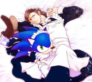 Rating: Questionable Score: 0 Tags: anthro blue_body blue_fur clothing duo e621 eulipotyphlan facial_hair fur green_eyes hedgehog human konami lying maid_uniform male mammal metal_gear on_back on_front posaune76 sega solid_snake sonic_the_hedgehog sonic_the_hedgehog_(series) uniform User: bunchy7s