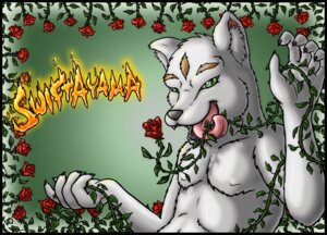 Rating: Safe Score: 0 Tags: 5_fingers anthro arctic_fox black_border border canid canine character_badge_(artwork) character_name claws digital_media_(artwork) e621 fingers fire flower forceswerwolf fox fur green_eyes grey_body grey_fur half-length_portrait humanoid_hands inner_ear_fluff looking_at_viewer male mammal nude plant portrait rose_(flower) solo swiftayama text tongue tongue_out true_fox tuft vines white_body white_fur User: bunchy7s