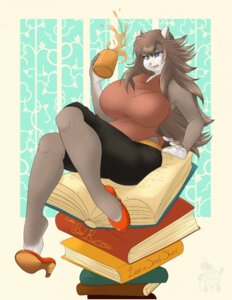 Rating: Safe Score: 0 Tags: anthro beverage big_breasts biped blue_eyes book bottomwear breasts clothed clothing coffee container cup e621 eulipotyphlan female food footwear hair hedgehog hi_res high_heels holding_container holding_cup holding_object huge_breasts long_hair loose_footwear madturtle mammal mature_anthro mature_female micro pants quinn_(madturtle) shoe_dangle shoes sitting solo User: bunchy7s