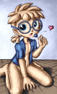 Rating: Questionable Score: 0 Tags: alvin_and_the_chipmunks bottomless candy chipmunk clothed clothing dessert e621 eyewear food glasses ground_squirrel heart_symbol holding_candy holding_food holding_lollipop holding_object humanoid kuyahao lollipop low_res male mammal rodent sciurid shirt simon_seville solo topwear young User: bunchy7s Rating: Questionable Score: 0 Tags: alvin_and_the_chipmunks bottomless candy chipmunk clothed clothing dessert e621 eyewear food glasses ground_squirrel heart_symbol holding_candy holding_food holding_lollipop holding_object humanoid kuyahao lollipop low_res male mammal rodent sciurid shirt simon_seville solo topwear young User: bunchy7s