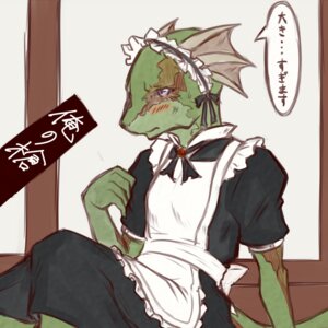 Rating: Questionable Score: 0 Tags: 1:1 340m/sec accessory anthro argonian biped blush breasts clothed clothing dialogue e621 female frilly frilly_accessory frilly_hairband hair_accessory hairband headdress japanese_text lifts-her-tail maid_uniform microsoft non-mammal_breasts purple_eyes scalie sitting solo suggestive tail text the_elder_scrolls the_lusty_argonian_maid translated uniform User: bunchy7s
