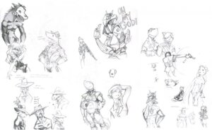 Rating: Questionable Score: 0 Tags: anthro aquatic ayato biped bone clothing crossed_legs dialogue domestic_cat duo e621 english_text felid feline felis fighting_pose fish graphite_(artwork) greyscale gun hand_on_hip hat headgear headwear holding_gun holding_object holding_ranged_weapon holding_weapon male mammal monochrome multiple_images open_mouth pose ranged_weapon shark sharp_teeth simple_background sitting sketch_page skull solo standing teeth text traditional_media_(artwork) weapon white_background User: bunchy7s