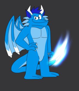 Rating: Safe Score: 0 Tags: anthro blue_body blue_eyes blue_fire blue_hair blue_scales colored_fire dragon e621 european_mythology fire grey_background hair hi_res horn jeral looking_at_viewer male membrane_(anatomy) membranous_wings mythological_creature mythological_scalie mythology scales scalie simple_background smile solo tail western_dragon wings User: bunchy7s