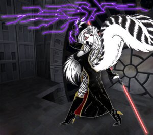 Rating: Questionable Score: 0 Tags: alternative_fashion anthro boots breasts claudija clothing double-bladed_lightsaber double-bladed_sword dress e621 electricity energy_sword energy_weapon felid female footwear fur goth hair high_heeled_boots high_heels hybrid lightning lightsaber lightsaber_polearm long_hair mammal melee_weapon mephitid pantherine red_eyes red_lightsaber saberstaff shoes skunk solo star_wars stripes sword tail tiger weapon white_body white_fur white_hair zig_zag User: bunchy7s
