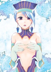 Rating: Questionable Score: 0 Tags: bare_shoulders blue_eyes blue_hair blue_rose_(tiger_and_bunny) blush breasts covering covering_breasts earrings elbow_gloves eyelashes female fingernails fingernails_over_gloves gloves hat jewelry karina_lyle kiritetu lipstick makeup rule34 short_hair solo superhero tiger_and_bunny User: bunchy7s Rating: Questionable Score: 0 Tags: bare_shoulders blue_eyes blue_hair blue_rose_(tiger_and_bunny) blush breasts covering covering_breasts earrings elbow_gloves eyelashes female fingernails fingernails_over_gloves gloves hat jewelry karina_lyle kiritetu lipstick makeup rule34 short_hair solo superhero tiger_and_bunny User: bunchy7s