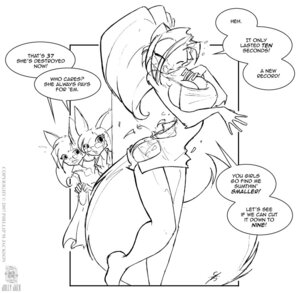 Rating: Safe Score: 0 Tags: 2007 anthro big_breasts breasts chloe_sinclaire clothed clothes_bursting clothing conditional_dnp dialogue dress e621 english_text eyewear female fur glasses group hair huge_breasts jollyjack lagomorph leporid mammal mephitid monochrome rabbit skunk speech_bubble tail text wardrobe_malfunction wide_hips User: bunchy7s