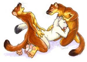 Rating: Explicit Score: 0 Tags: 4_toes all_fours anal anal_penetration anthro backsack balls brown_body brown_fur butt caribou_(artist) double_penetration e621 erection eyes_closed feet fellatio from_behind_position fur genitals group group_sex hindpaw kneeling low_res male male/male male_penetrated male_penetrating male_penetrating_male mammal mustelid musteline nude open_mouth oral oral_penetration paws penetration penile penis plantigrade sex simple_background soles spitroast stoat tail threesome toes tongue trio true_musteline weasel white_background white_body white_fur User: bunchy7s