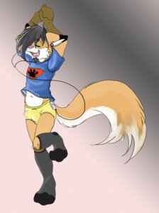 Rating: Explicit Score: 0 Tags: 2000s_theme anthro apple_inc. briefs bulge canid canine clothed clothing dancing detailed_bulge e621 ear_piercing electronics footprint footwear fox genital_outline gradient_background hi_res ipod legwear male mammal pawprint penis_outline piercing portable_music_player shirt simple_background socks solo t-shirt tail tbid topwear underwear young young_anthro young_male User: bunchy7s