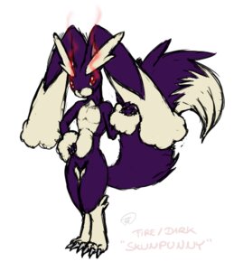 Rating: Questionable Score: 0 Tags: ambiguous_gender anthro dipstick_tail e621 fakemon forceswerwolf generation_4_pokemon hybrid lagomorph lopunny mammal markings mephitid nintendo pokemon pokemon_(species) red_eyes simple_background skuntank solo tail tail_markings white_background User: bunchy7s Rating: Questionable Score: 0 Tags: ambiguous_gender anthro dipstick_tail e621 fakemon forceswerwolf generation_4_pokemon hybrid lagomorph lopunny mammal markings mephitid nintendo pokemon pokemon_(species) red_eyes simple_background skuntank solo tail tail_markings white_background User: bunchy7s