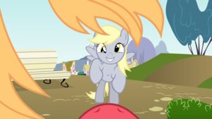 Rating: Safe Score: 0 Tags: 2013 bench big_macintosh_(mlp) blonde_hair derpy_hooves_(mlp) dragonmorpheus duo e621 equid equine feathered_wings feathers female feral first_person_view friendship_is_magic fur grey_body grey_feathers grey_fur hair hasbro mammal my_little_pony mythological_creature mythological_equine mythology outside park pegasus plant red_body smile solo_focus tree wings yellow_eyes User: bunchy7s