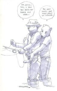 Rating: Explicit Score: 0 Tags: 5_fingers anthro anthro_on_anthro artdecade bear blue_and_white bottomwear clothed clothing dialogue duo e621 english_text erection fingers fishing foreskin genitals handjob hat headgear headwear holding_object humanoid_genitalia humanoid_penis incest_(lore) male male/male mammal monochrome pants partially_retracted_foreskin penile penis sex shirt simple_background speech_bubble text topwear white_background User: bunchy7s