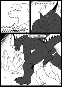 Rating: Explicit Score: 0 Tags: all_fours anthro balls comic cuntboy deacon_chaos dialogue dragon dragon_slayer furry furry_only intersex lizard male max-dragon no_humans nude penetration penis pussy rule34 scalie vaginal_penetration xianos User: bunchy7s