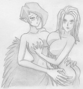 Rating: Explicit Score: 0 Tags: 2009 2girls ass ass_grab blush breast_grab breasts clawed_fingers claws dd_warrior_lady duel_monster female harpie_lady harpy klaymoor long_hair nipples rule34 short_hair sketch sweatdrop tagme winged_arms wings yu-gi-oh! yu-gi-oh!_gx yuri User: bunchy7s