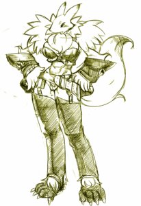 Rating: Explicit Score: 0 Tags: anthro bandai_namco belt black_sclera breasts canid canine chest_tuft claws clothed clothing digimon digimon_(species) e621 female fur genitals gloves handwear kemonono legwear looking_at_viewer mammal monochrome nipples pubes renamon sketch skimpy solo stockings tail tuft vulva yellow_and_white User: bunchy7s