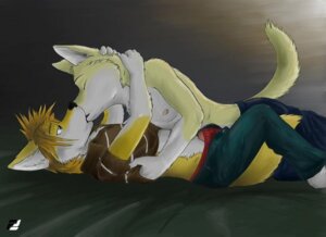 Rating: Explicit Score: 0 Tags: anthro anthro_on_anthro canid canine clothed clothing duo e621 erection eyes_closed fluke genitals kissing lying male male/male mammal on_back penis penis_poking_out romantic romantic_couple sex simple_background tail topless underwear undressing User: bunchy7s