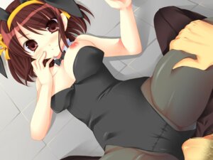 Rating: Explicit Score: 0 Tags: 1girls animal_ears blush breasts brown_eyes brown_hair censored clothing female fujino_yuika large_breasts nipples pantyhose rabbit_ears rule34 small_breasts suzumiya_haruhi suzumiya_haruhi_no_yuuutsu User: bunchy7s