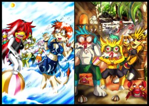 Rating: Safe Score: 0 Tags: 5_fingers anthro ashworth avian beach being_watched bikini bird blood blush bodily_fluids clothed clothing darkspeeds detailed_background digital_media_(artwork) e621 female fingers fur grand_hunter group hair heart_eyes heart_symbol looking_at_another male nosebleed open_mouth outside ruby_(grand_hunter) seaside skimpy standing sweat swimwear tail teeth tongue two-piece_swimsuit voyeur User: bunchy7s