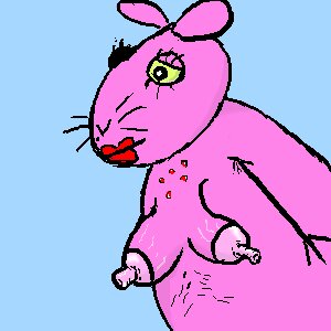 Rating: Explicit Score: 0 Tags: 12_oz_mouse 1girls adult_swim anthro armpit_hair blue_background body_hair breasts bumps female furry hairy_female lipstick mole mrs._mouse_fitzgerald pink_fur red_lipstick rule34 sagging_breasts solo solo_female tagme what yellow_sclera User: bunchy7s