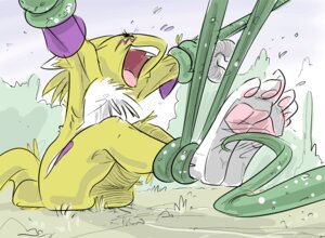 Rating: Questionable Score: 0 Tags: 3_toes anthro arm_grab bandai_namco barefoot bodily_fluids butt butt_squish canid canine chest_tuft digimon digimon_(species) e621 eyes_closed feet female foot_fetish foot_focus front_view fully_restrained fur giggle grass hindpaw laugh leg_grab mammal nude open_mouth open_smile outside pawfeather pawpads paws pink_pawpads plant plantigrade renamon restrained restrained_by_tentacles sitting smile soles solo squish tail tears tentacles three-quarter_view tickle_fetish tickle_torture tickling tickling_feet toes tuft white_body white_feet white_fur yellow_body yellow_fur yellow_tail User: bunchy7s