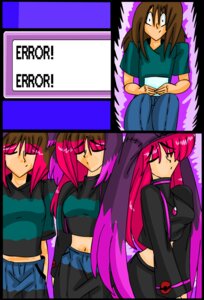 Rating: Questionable Score: 0 Tags: aakashi belly_shirt black_bottomwear black_clothing black_shirt black_topwear bottomwear breasts brow_hair caucasian clothed clothing color_change comic digital_drawing_(artwork) digital_media_(artwork) dot_mouth e621 english_text error error_message eyebrows eyes_closed female green_clothing green_shirt green_topwear hair hair_change hat headgear headwear holding_object holding_paper human long_hair mammal nintendo pants paper pink_hair pokeball pokemon red_hair shirt simple_background solo text topwear transformation User: bunchy7s Rating: Questionable Score: 0 Tags: aakashi belly_shirt black_bottomwear black_clothing black_shirt black_topwear bottomwear breasts brow_hair caucasian clothed clothing color_change comic digital_drawing_(artwork) digital_media_(artwork) dot_mouth e621 english_text error error_message eyebrows eyes_closed female green_clothing green_shirt green_topwear hair hair_change hat headgear headwear holding_object holding_paper human long_hair mammal nintendo pants paper pink_hair pokeball pokemon red_hair shirt simple_background solo text topwear transformation User: bunchy7s