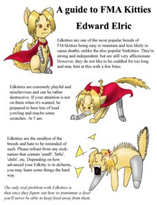 Rating: Safe Score: 0 Tags: alternate_species cape clothing domestic_cat e621 edward_elric english_text felid feline felis feral fmakitties fullmetal_alchemist fur furrification male mammal prosthetic prosthetic_leg prosthetic_limb simple_background solo tail text unknown_artist white_background yellow_body yellow_fur User: bunchy7s