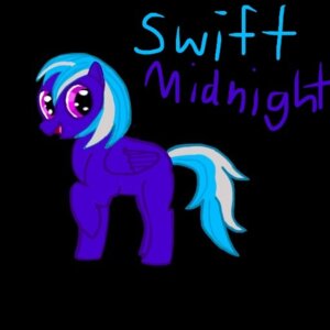 Rating: Safe Score: 0 Tags: 1:1 black_background blue_body blue_feathers blue_hair e621 english_text equid equine fan_character feathered_wings feathers female feral friendship_is_magic hair hasbro mammal my_little_pony mythological_creature mythological_equine mythology open_mouth pegasus pink_eyes quadruped simple_background solo swift_midnight tail text tongue unknown_artist wings User: bunchy7s