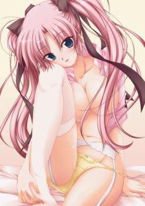 Rating: Explicit Score: 0 Tags: ayakaze_ryuushou bed blue_eyes breasts censored convenient_censoring female female_only garter_belt hair_over_breasts head_tilt highres human large_breasts legwear lingerie long_hair nurse_no_obenkyou open_clothes open_shirt panties pink_hair rule34 shirt sitting solo stockings takano_hina thighhighs tied_hair topless twintails underwear yellow_panties User: bunchy7s