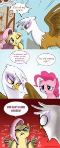 Rating: Safe Score: 0 Tags: 2013 absurd_res avian beak blue_eyes brown_body brown_fur butterfly_knife comic dialogue doublewbrothers e621 earth_pony english_text equid equine feathered_wings feathers female feral fluttershy_(mlp) friendship_is_magic fur gilda_(mlp) group gryphon hair hasbro hi_res horse knife mammal my_little_pony mythological_avian mythological_creature mythological_equine mythology one_eye_closed pegasus pink_body pink_fur pink_hair pinkie_pie_(mlp) pony text tongue tongue_out weapon wings yellow_body yellow_eyes yellow_feathers yellow_fur User: bunchy7s