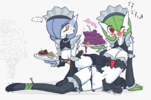 Rating: Questionable Score: 0 Tags: blush bodily_fluids breasts cleavage clothed clothing duo e621 ellipsis female gardevoir generation_1_pokemon generation_3_pokemon grimer ikanomaru kirlia koffing legwear looking_at_viewer machamp maid_uniform mammal midriff musical_note musical_symbol navel nintendo not_furry one_eye_closed pokemon pokemon_(species) pose simple_background skimpy smile stockings sweat symbol text translated uniform weedle white_background wink User: bunchy7s Rating: Questionable Score: 0 Tags: blush bodily_fluids breasts cleavage clothed clothing duo e621 ellipsis female gardevoir generation_1_pokemon generation_3_pokemon grimer ikanomaru kirlia koffing legwear looking_at_viewer machamp maid_uniform mammal midriff musical_note musical_symbol navel nintendo not_furry one_eye_closed pokemon pokemon_(species) pose simple_background skimpy smile stockings sweat symbol text translated uniform weedle white_background wink User: bunchy7s