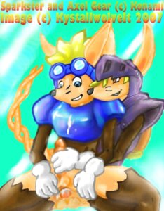 Rating: Explicit Score: 0 Tags: american_opossum anal anal_penetration anthro axel_gear bodily_fluids clothed clothing cum duo e621 erection genital_fluids genitals handjob konami kystallwolvelt male male/male male_penetrated male_penetrating male_penetrating_male mammal marsupial partially_clothed penetration penile penis rocket_knight_adventures sex sparkster User: bunchy7s