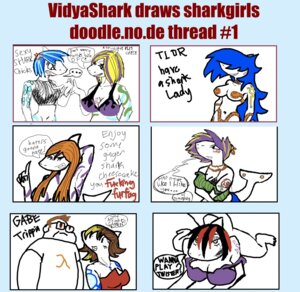 Rating: Questionable Score: 0 Tags: anthro aquatic breasts dialogue digital_drawing_(artwork) digital_media_(artwork) doodle_or_die duo e621 english_text female fin fish gabe_newell hair mixed_media multiple_images multiple_scenes non-mammal_breasts piercing shark sketch solo speech_bubble text tsundere vidyashark User: bunchy7s Rating: Questionable Score: 0 Tags: anthro aquatic breasts dialogue digital_drawing_(artwork) digital_media_(artwork) doodle_or_die duo e621 english_text female fin fish gabe_newell hair mixed_media multiple_images multiple_scenes non-mammal_breasts piercing shark sketch solo speech_bubble text tsundere vidyashark User: bunchy7s