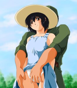 Rating: Explicit Score: 0 Tags: black_hair bob_cut brown_eyes censored clothing dress dress_lift faceless_male fingering fingering_from_behind fingering_through_panties from_behind hat male mosaic_censoring noir_(anime) outdoors panties reach_around rule34 short_hair soldier straw_hat sundress thigh_gap thighs type-r underwear white_panties yuumura_kirika User: bunchy7s