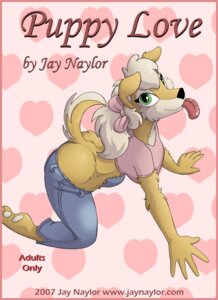 Rating: Questionable Score: 0 Tags: 2007 accessory age_restriction all_fours anthro artist_name black_nose bottomwear bow_(feature) bow_accessory bow_ribbon breasts brown_body brown_fur butt_cleavage canid canine canis clothed clothing comic conditional_dnp cover cover_art cover_page denim denim_bottomwear denim_clothing digital_media_(artwork) domestic_dog e621 english_text eyelashes female fur green_eyes hair hair_accessory hair_bow hair_ribbon heart_background heart_pattern heart_symbol jay_naylor jeans jessica_(jay_naylor) mammal pants pattern_background pawpads pink_theme ribbons shaded shirt simple_background solo tail text title tongue tongue_out topwear url User: bunchy7s