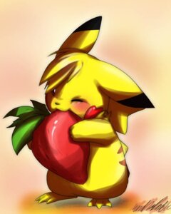 Rating: Safe Score: 0 Tags: ambiguous_gender blush cleft_tail e621 eating feral food fruit fur generation_1_pokemon mammal micro nintendo pikachu plant pokemon pokemon_(species) rodent solo strawberry tail tartii yellow_body yellow_fur User: bunchy7s