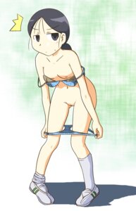 Rating: Questionable Score: 0 Tags: bent_over black_eyes black_hair bra bra_pull breast_padding breasts censored female flat_chest footwear kneehighs kokage_kuga kuga_kokage leaning_forward lingerie nipples panties panty_pull ponytail pussy rule34 shoes sketchbook sketchbook_full_colors sock_pull socks tied_hair toutouhai underwear undressing User: bunchy7s