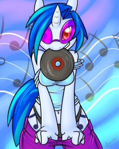 Rating: Safe Score: 0 Tags: 4:5 anthro anthrofied blue_hair breasts clothing cutie_mark e621 equid equine eyewear female friendship_is_magic glasses hair hasbro horn looking_at_viewer mammal mouth_hold multicolored_hair my_little_pony mythological_creature mythological_equine mythology panties red_eyes rozga solo sunglasses tail two_tone_hair underwear undressing unicorn vinyl_scratch_(mlp) User: bunchy7s