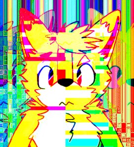 Rating: Safe Score: 0 Tags: abstract_art anthro bright_colors bust_portrait canid canine canis castazel colorful_theme coyote digital_media_(artwork) e621 epilepsy_warning flashing_light front_view glitch icon low_res male mammal nude portrait solo User: bunchy7s