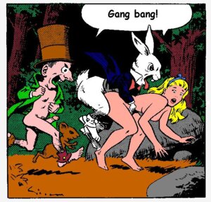 Rating: Explicit Score: 0 Tags: alice_in_wonderland alice_liddell barefoot dormouse dormouse_(alice_in_wonderland) female mad_hatter male nipples penis rule34 wally_wood white_rabbit_(wonderland) User: bunchy7s